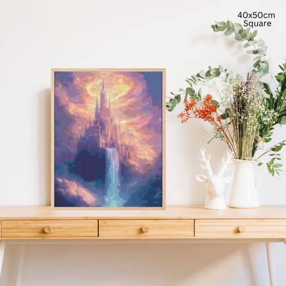 Castle in the Sky: Diamond Painting Collection