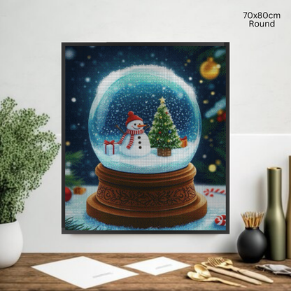 Frosty’s Globe: Diamond Painting Christmas Collection