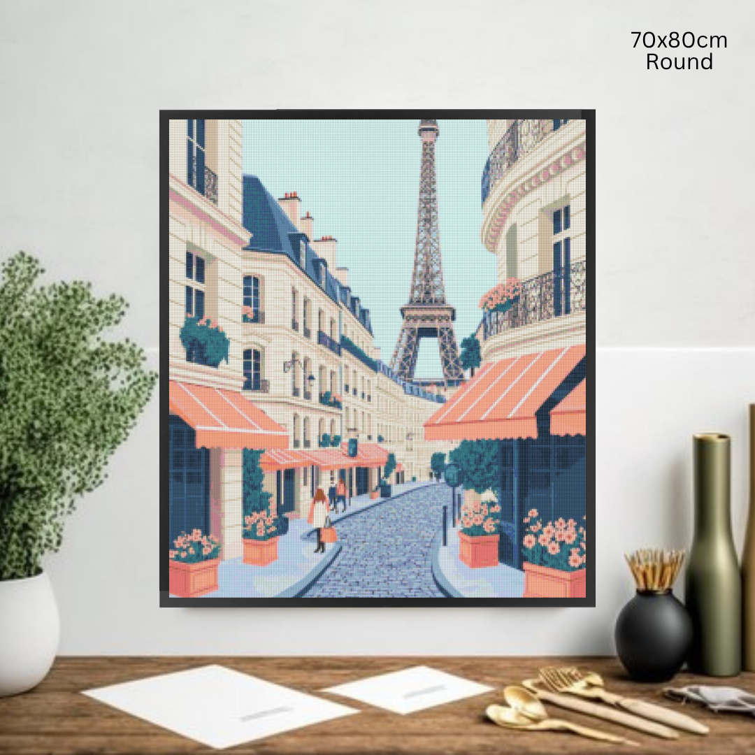 Parisian Bliss: Diamond Painting Collection