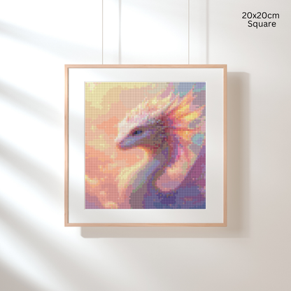 Dragon Grace: Diamond Painting Collection