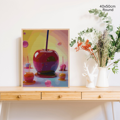 Candied Apples: Diamond Painting Collection