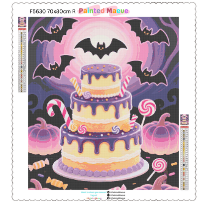 Batty for Sweets: Diamond Painting Halloween Collection