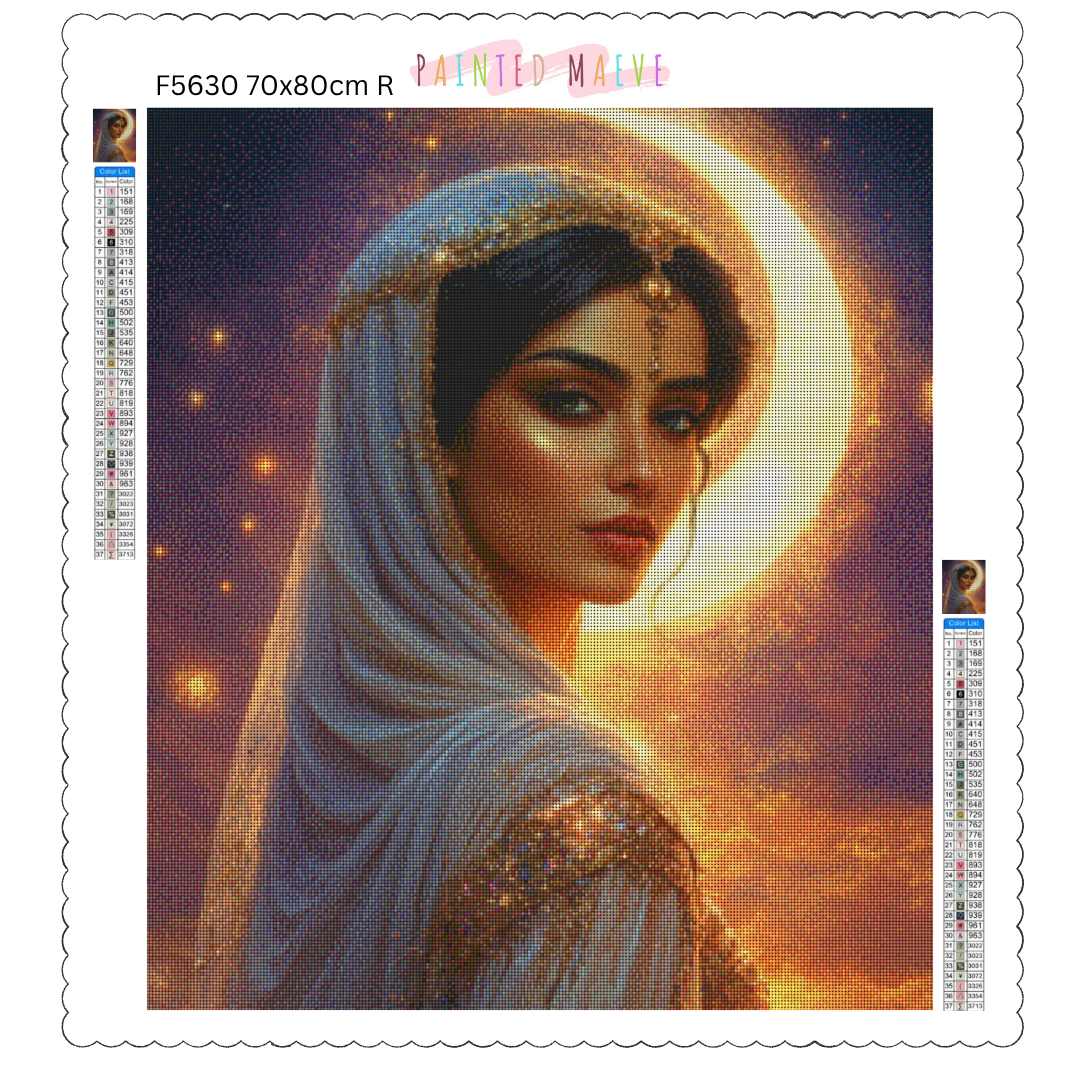 Arabian Beauty: Diamond Painting Collection