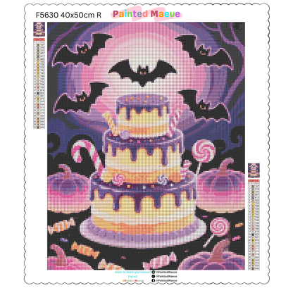 Batty for Sweets: Diamond Painting Halloween Collection