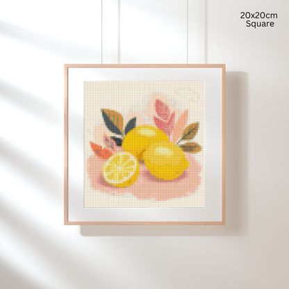Lemon Delight: Diamond Painting Collection