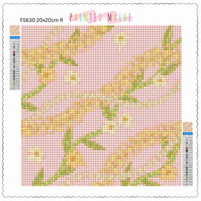 Puakenikeni & Pikake: Diamond Painting Collection