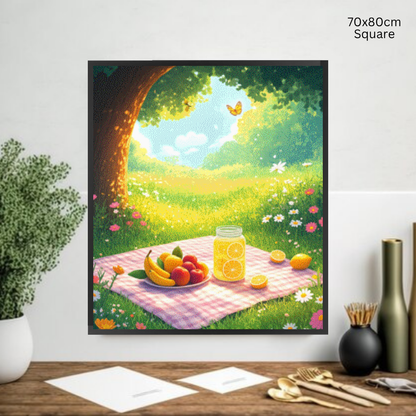 Picnic in the Meadow: Diamond Painting Collection