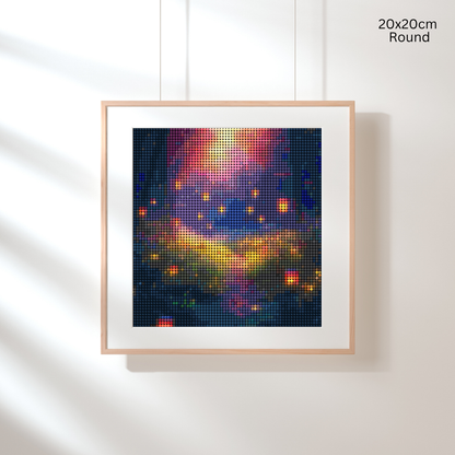 Mystic Lantern Isle: Diamond Painting Collection