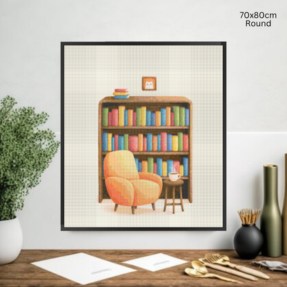 Chapters and Comfort: Diamond Painting Collection