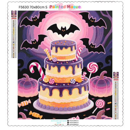 Batty for Sweets: Diamond Painting Halloween Collection