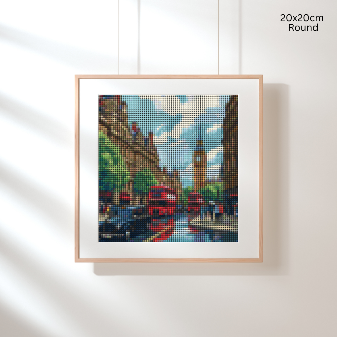 Rainy London Stroll: Diamond Painting Collection