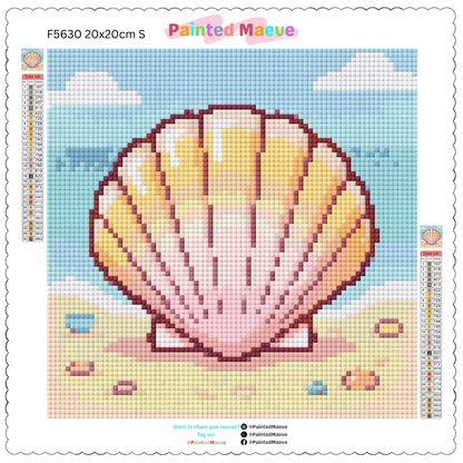 Shell by the Sea: Diamond Painting Collection