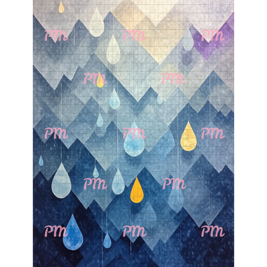 Drift of Rain: Diamond Painting Collection