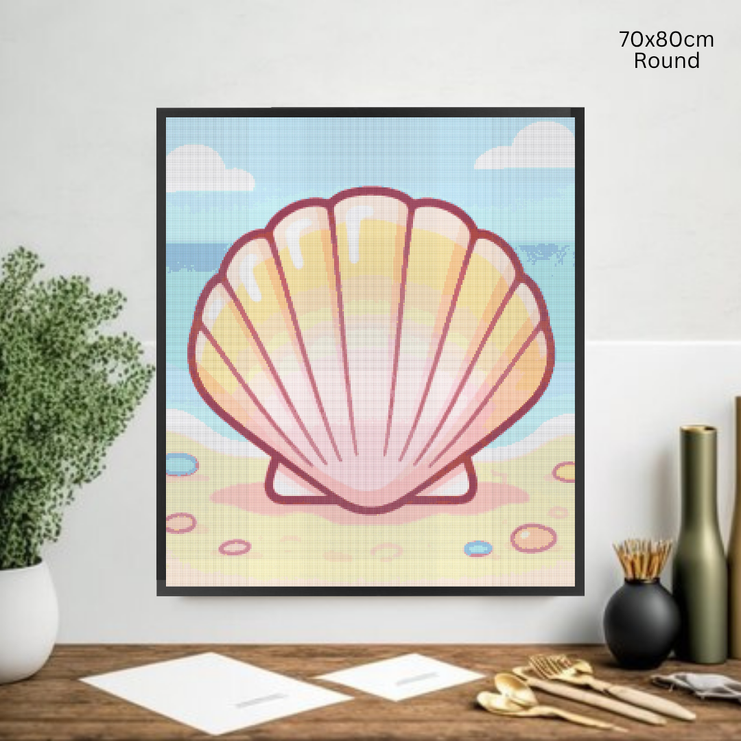 Shell by the Sea: Diamond Painting Collection