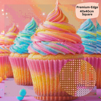 Frosted Cupcakes: Diamond Painting Collection