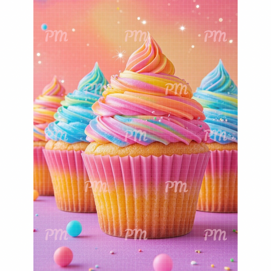 Frosted Cupcakes: Diamond Painting Collection