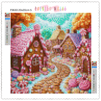 Gingerbread Lane: Diamond Painting Collection