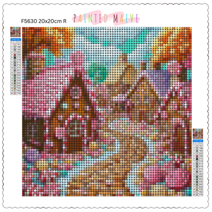 Gingerbread Lane: Diamond Painting Collection