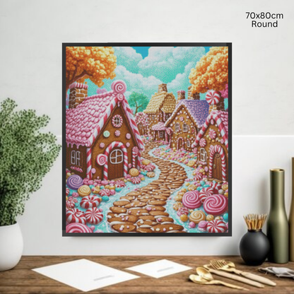 Gingerbread Lane: Diamond Painting Collection