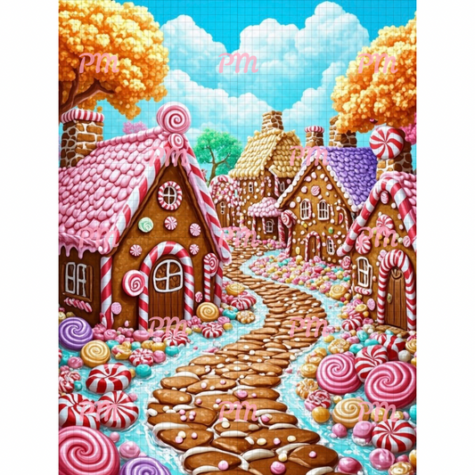 Gingerbread Lane: Diamond Painting Collection