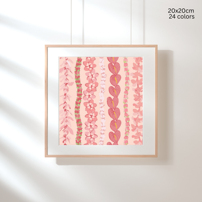 Pink Pua’s: Paint-by-Number Collection (24/36/48 colors | No Frame)