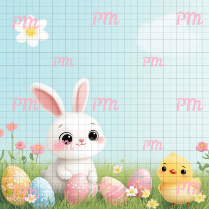Bunny and Peep: Diamond Painting Easter Collection