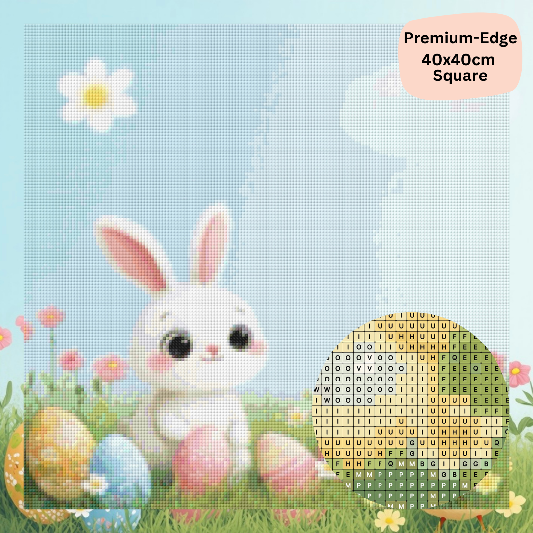 Bunny and Peep: Diamond Painting Easter Collection