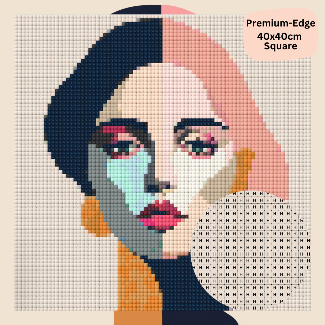 Abstract Muse: MINI Diamond Painting Collection