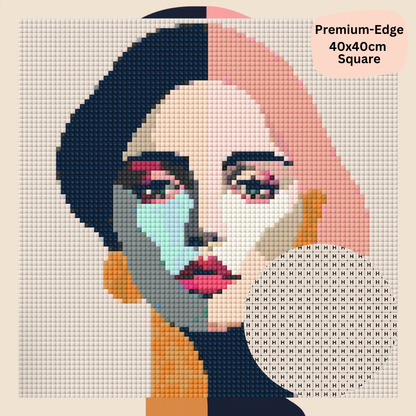 Abstract Muse: MINI Diamond Painting Collection