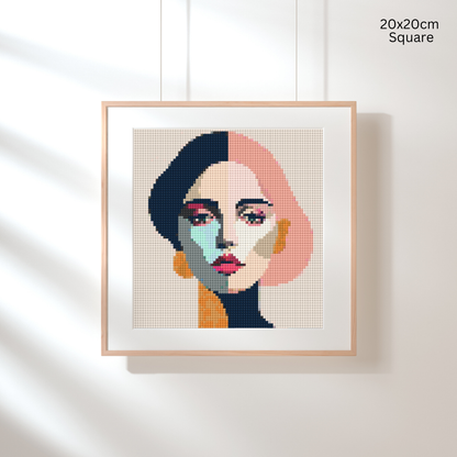 Abstract Muse: MINI Diamond Painting Collection