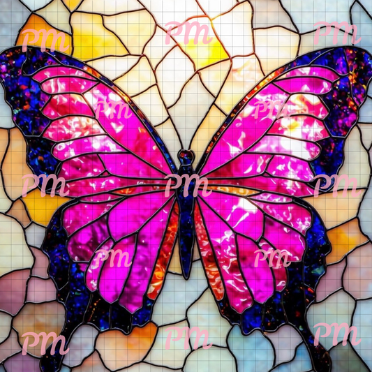 Butterfly Mosaic: Diamond Painting Collection