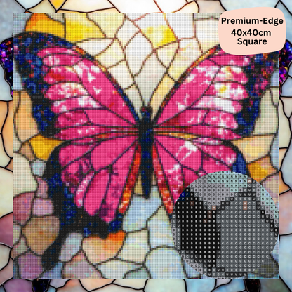 Butterfly Mosaic: Diamond Painting Collection