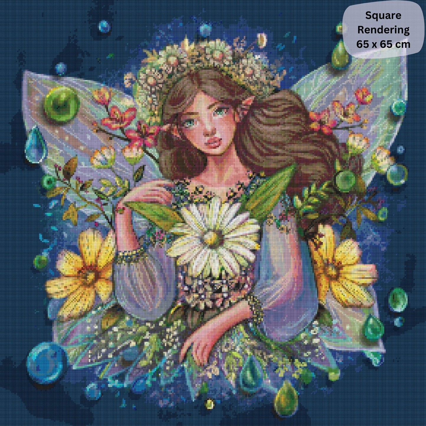 Blue Fairy: Diamond Painting