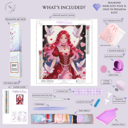 Lady Valentine: Diamond Painting Valentine Collection
