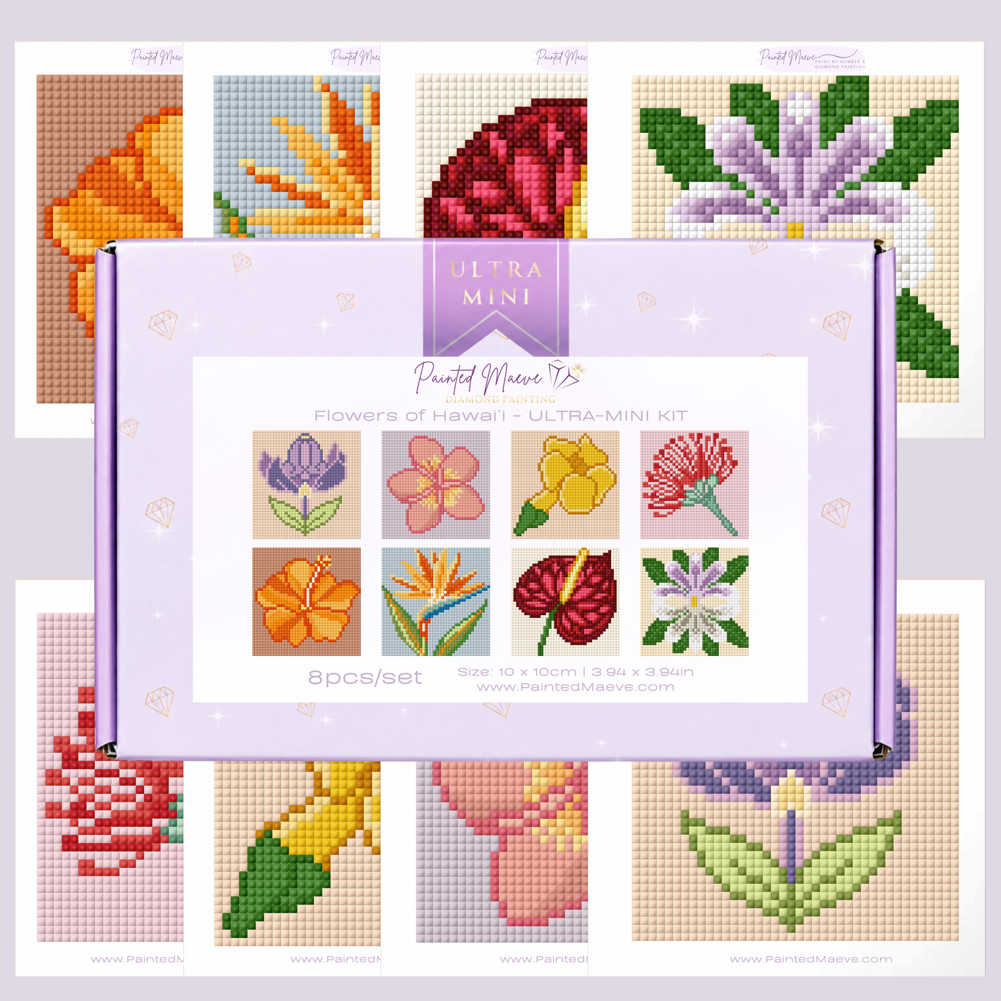 Flowers of Hawai'i: Ultra-MINI Kit