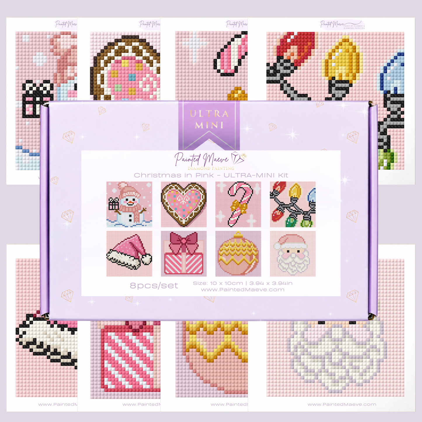 Christmas in Pink: Ultra-MINI Christmas Kit